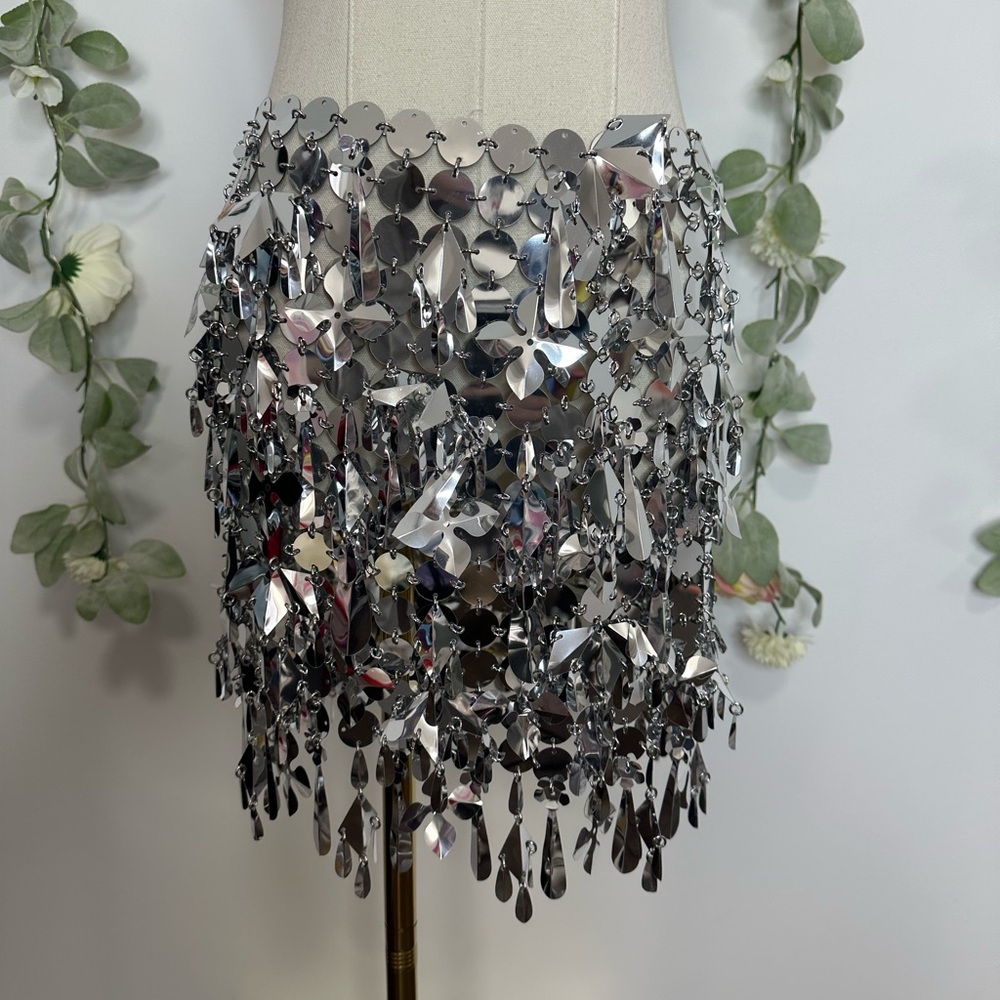 Paco Rabanne Chain Mini-Skirt - Picture 9 of 16